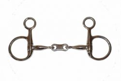 French Link Baucher Hanging Snaffle